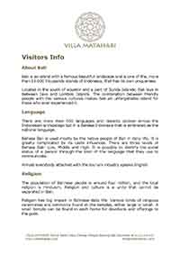 villa-matahari-visitors-info